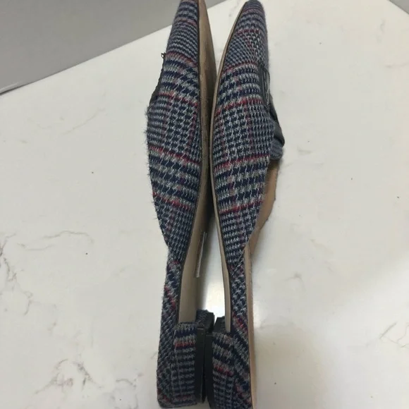 J. Crew Tweed Loafer Mules 7 - Picture 6 of 10